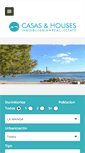 Mobile Screenshot of casas-houses.com